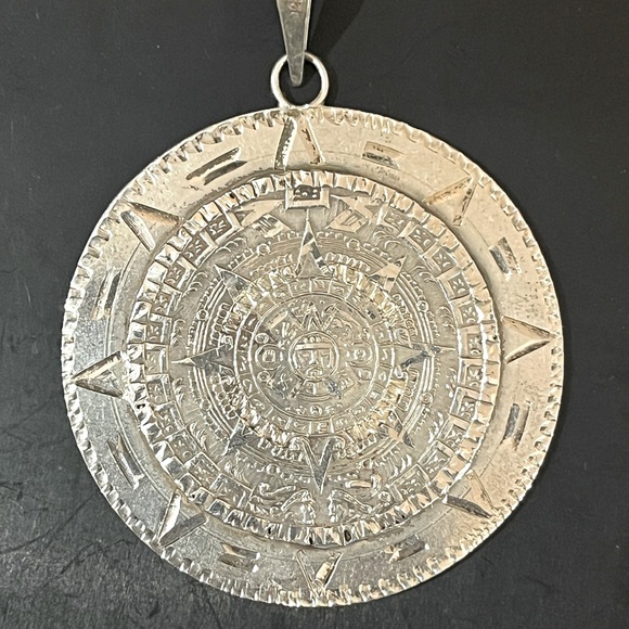 Other - Sterling silver Aztec pendant